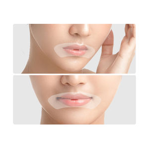 100 buah pita mulut stiker bening pada bibir patch untuk mulut tertutup bebas alergi lengket film PE keamanan mulut patch untuk tidak mendengkur - Product Image 1