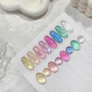 AILANUO Vernis gel effet œil de chat 8 couleurs pour l'été, OEM/ODM, vernis à ongles gel effet œil de chat, fournitures de manucure Hema TPO - Product Image 3