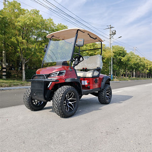 รถเข็นไม้กอล์ฟอลูมิเนียมไฟฟ้าใช้พลังงานแบตเตอรี่2ที่นั่งผลิตจากจีน - Product Image 3