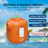 Gonflage rapide rechargeable pour lit gonflable extérieur Mini gonfleur pompe à air pour matelas pneumatique