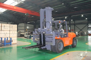 Carretilla elevadora diésel grande de 10 toneladas con transmisión hidráulica de motor japonés, carretilla elevadora de 1000kg <span class=keywords><strong>a</strong></span> la venta - Product Image 6