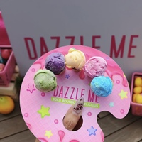 Plateau en papier pour gelato et crème glacée, personnalisable avec logo, recyclable, fourni par l'usine