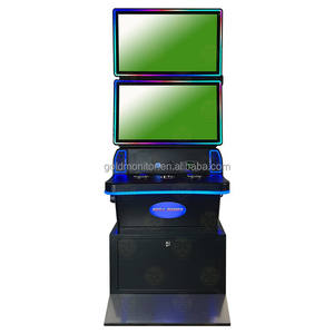 Machine de jeu Nudge à double écran incurvé de 32 pouces, série <span class=keywords><strong>Helix</strong></span>, pour la vente directe, modèle Platinum, pour le marché du Texas - Product Image 1