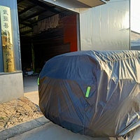 Housse de voiture Marcan OEM de haute qualité, imperméable, en polyester et coton, anti-UV, légère (4 kg), taille personnalisée, universelle 99% pour l'extérieur
