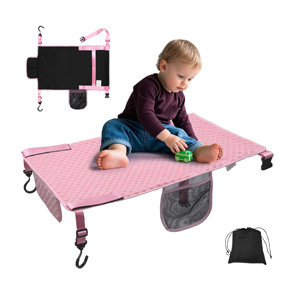 Promoción de Muestra Gratuita: Bandeja de Viaje Multifuncional para Niños, Mesa de Actividades con Bolsillos, Bandeja de Viaje para Asiento de Coche, Escritorio de Viaje para Bebés y Niños Pequeños, para Ropa - Product Image 1