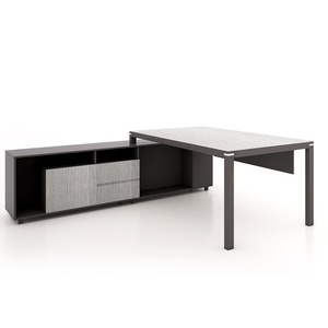 Factory Direct Sale <b>Office</b> Furniture L Shape Design Strong Mobilier De Bureau <b>Computer</b> Home Executive Manager <b>Office</b> Desk - Product Image 4