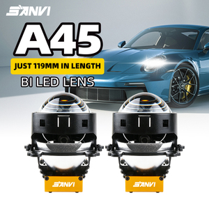 Projecteur automobile Sanvi A45 3" Bi-LED avec lentille, 9-16V, 40W/45W, durée de vie de 50 000 heures, ventilateur haute vitesse, refroidissement actif - Product Image 1