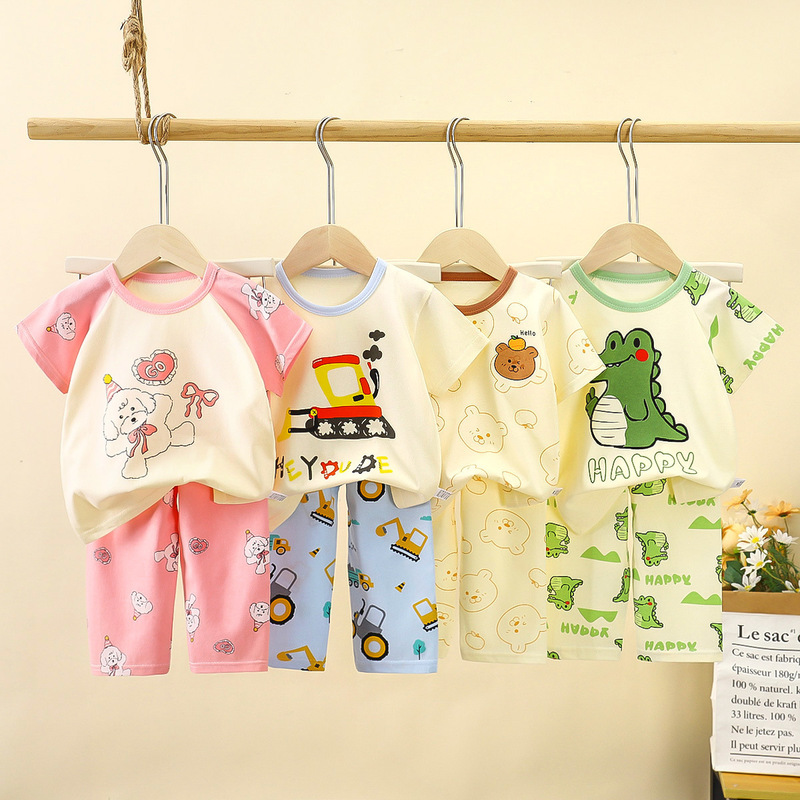 Wholesale Summer Two piece Cotton Cute