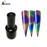 Vernis à ongles liquide thermochromique Kolortek, gel changeant de couleur selon l'humeur, art des ongles UV, liquide changeant de couleur en fonction de la température