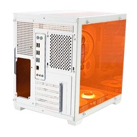 PCOOLING boîtier ouvert Comput Mini Pc accessoires d'ordinateur jeux bureau Super Pc MATX ordinateurs étui Transparent Pc tour ordinateurs de bureau