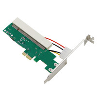 Convertidor de tarjeta adaptadora PCI-E a PCI de alta calidad PCI Express X1/X4/X8/X16 Producto de metal en stock
