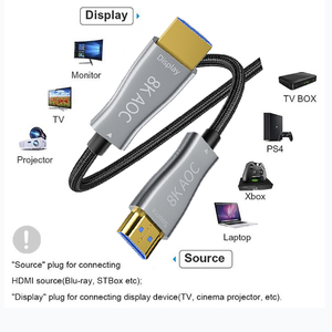 <span class=keywords><strong>สาย</strong></span>เคเบิลใยแก้วนำแสง HDMI 2.1 คุณภาพสูง ราคาถูก <span class=keywords><strong>ขาย</strong></span>ดี <span class=keywords><strong>สาย</strong></span>ใยแก้วนำแสง HDMI สีเงิน <span class=keywords><strong>สาย</strong></span>ใยแก้วนำแสง 1ม. 2ม. 3ม. 5ม. - Product Image 5