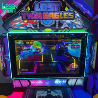 Nouvelle conception de modèle de machine de jeu de tir à monnayeur pour 2 joueurs, simulateur de jeu de tir électronique pour parc d'attractions