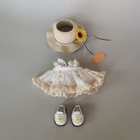 Nouveau Vêtements de poupée Robe florale pour poupée de 17cm Vêtements et accessoires pour labubu