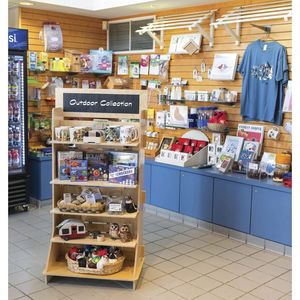 Kệ Trưng Bày Bằng Gỗ Bán Lẻ Kệ Trưng Bày Cố Định Bằng Gỗ Sẵn Sàng Lắp Ráp Tiện Dụng - Product Image 6