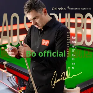 ไม้คิวบิลเลียด Aosiribo รุ่นใหม่ TK Series O'Sullivan แบบหัวเล็ก สีดำ สำหรับลูก 8  ไม้คิวสไตล์ O'Sullivan รุ่น TK Series - Product Image 2