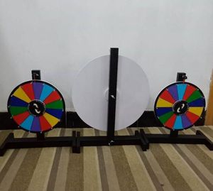12/15/18/24 pulgadas de borrado en seco de premio Rueda de la suerte de la rueda de la fortuna de la Lotería/pize rueda - Product Image 1