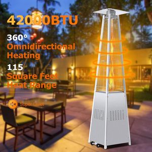 Chauffe-<span class=keywords><strong>terrasse</strong></span> à gaz en acier inoxydable 13KW, chauffe-<span class=keywords><strong>terrasse</strong></span> commercial à propane en forme de champignon pour jardin, <span class=keywords><strong>chauffage</strong></span> extérieur certifié CE - Product Image 3