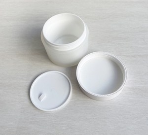 Bouteille de crème de gommage PP double couche de 150g avec masque facial de vernis Boîte de sous-emballage Cosmétiques <span class=keywords><strong>Démaquillant</strong></span> Emballage de crème pour le visage - Product Image 4