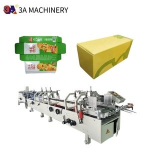 CQT-580 thứ hai tay trước foldedfunction thư mục tự động gluer máy hộp giấy làm Máy Giá hộp máy - Product Image 1