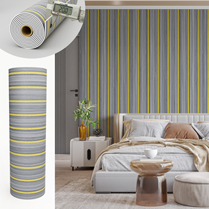 Papel <span class=keywords><strong>Tapiz</strong></span> de Madera Impermeable, Autoadhesivo, Paneles de Pared 3D para Dormitorio, Decoración del Hogar - Product Image 4
