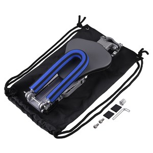 <span class=keywords><strong>Porte</strong></span> vélo pliable original pour enfants, siège de bicyclette pour enfants, avec sac de rangement à la main, Portable ultraléger, support <span class=keywords><strong>avant</strong></span> de vélo pour bébés - Product Image 2