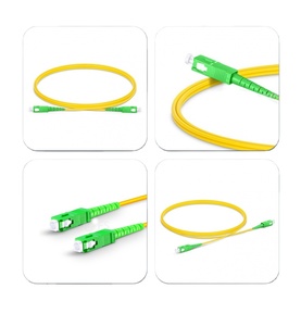 Cable de Fibra Óptica Simplex Monomodo SC-SC UPC, Jumper de Fibra G652D G657A LSZH, 5m - Product Image 3