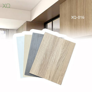 Tablero de madera contrachapada de <span class=keywords><strong>pizarra</strong></span> laminada de <span class=keywords><strong>melamina</strong></span> de 16mm de China Guangdong 1220x2440mm para madera contrachapada de caja de madera de altavoz vacío - Product Image 1