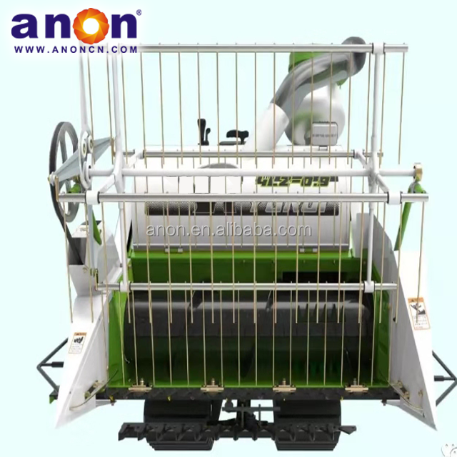 rice 4LZ-0.9LB Rubber Track Riding Type Mini Rice Paddy Wheat