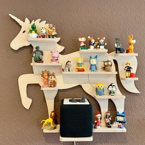 Cadres muraux à motifs animaliers pour garçons et filles Décoration pour enfants Boîte en bois Tony - Product Image 5