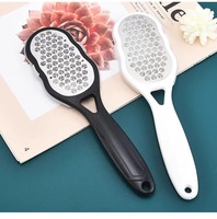 Râpe à pieds en acier inoxydable de haute qualité, efficace pour éliminer les peaux mortes, antirouille, durable, marque personnalisable