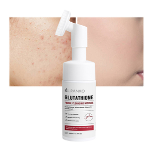 <span class=keywords><strong>Mousse</strong></span> Nettoyante Visage Douce Éclaircissante OEM au Glutathion, Niacinamide et Vitamine C, Acides Aminés, Nettoyage en Profondeur, Marque Privée - Product Image 2