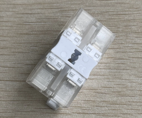 Connecteur rapide transparent à 2 broches avec levier, 4,0 mm², connecteurs de raccordement compacts, connecteur pour bande LED