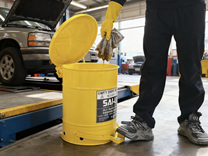 ถังขยะกันไฟสำหรับอุปกรณ์ห้องปฏิบัติการแบบไม่ต้องใช้มือ ขนาด 10 แกลลอน รุ่น WC010Y ได้รับการรับรองมาตรฐาน <span class=keywords><strong>SAI</strong></span>-U CE - Product Image 6