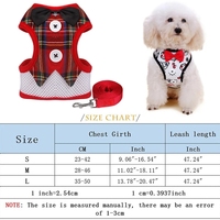 2022 élégant luxe chien harnais et collier ensemble réglable tissu Pet Bow accessoires