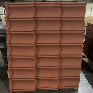 Lamiere Metalliche per Tetti Prezzi Convenienti, Tegole <span class=keywords><strong>in</strong></span> <span class=keywords><strong>Legno</strong></span> 0.4mm Nere, Tegole per Tetti Rivestite <span class=keywords><strong>in</strong></span> Pietra - Product Image 5