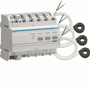 TE332 compatibile con contatore di energia e potenza trifase e monofase Hagers KNX 90A 6M - Product Image 1