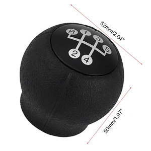 Opel Car Gear <b>Shift</b> <b>Knob</b> 5-Speed Leather Wrapped Ergonomic Transmission <b>Shift</b> Head for Europe Cars - Product Image 1