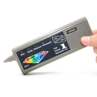 מכירה לוהטת כף יד 2 ב 1 דיגיטלי יהלומים בורר tester עט יהלומי moissanite בודק עבור תכשיטי כלי