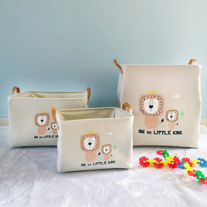 Nouveau <span class=keywords><strong>panier</strong></span> de rangement à linge pour enfants avec des jouets mignons du Roi Lion - Product Image 2