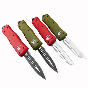 Cuchillo Utilitario Portátil para Exteriores H130/H131/H132/H133, Acero D2 57-59HRC, Mango de Aleación de Zinc, para Caza, Camping, Rompeventanas - Product Image 1