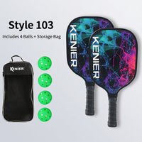 Ensemble de raquettes de pickleball en bois pour la plage avec balles – Kit combiné transfrontalier