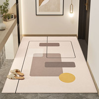 Double Anti-slip Design Dirt Scraping Household Practical Indoor Carpet Floor Rug Door Mat for Home Entrance