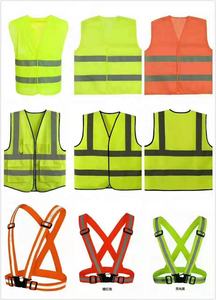 視認性の高いネットベストを備えたトラフィック反射セキュリティ保護のベスト - Product Image 6