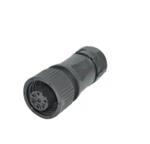 Signaal Rd24 Ronde Connectoren Mannelijke Vrouwelijke Metalen Rd45 Connector Waterdichte Ip67 6 + Pe Plug Connector