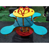 Balançoire de jardin pour enfants, équipement d'entraînement sensoriel, balançoire double à ressort pour maternelle