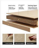 Nouvelle table carrée pliable en bois, portable, pour échecs et mahjong, anti-dérapante, à réduction de bruit, pour divertissement, style chinois.