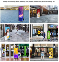 Magasin de vêtements intérieur couleur affiche LED affichage P1.86 P2 P2.5 étage debout écran numérique SDK affiche Led affichage