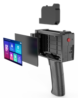 Imprimante jet d'encre portable HuinkJet IP300, système d'impression de codes QR variables pour la traçabilité en ligne