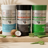 Crème réparatrice et nourrissante pour cheveux secs à l'huile d'argan et à la kératine biologique, pour usage domestique, masque capillaire professionnel pour cheveux abîmés et permanentés